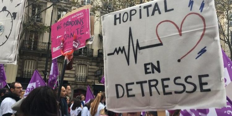 Working conditions, numbers, means …: ultramarines of the hospital