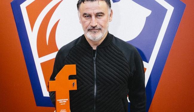 to read in FF – Christophe Galtier (Lille) French coach of the year 2019