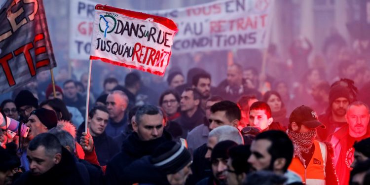 LIVE – Pension reform: 187,000 demonstrators according to the Interior, more than 500,000 according to the unions