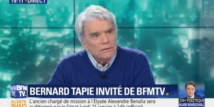 Bernard Tapie: "France is a country going crazy"