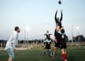 When Fabien Galthié, coach of the XV of France, trained the seminarians of Toulon