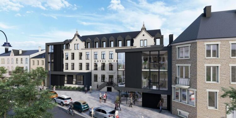 The new Hôtel de France residence, in Florenville, will be finished in a year – L’Ardennais