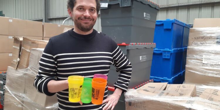 Esprit Planète, Breton supplier of reusable cups in need of festival