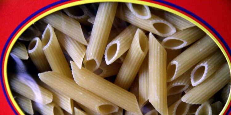 Economy.  Lustucru wants to eat Panzani