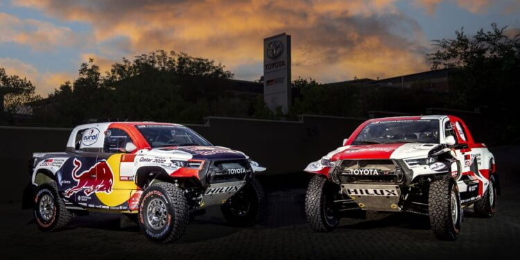 Toyota unveils new pick-up for Dakar 2022