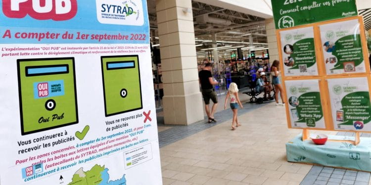 in the mailboxes of Grenoble, the boycott of advertising leaflets is a hit – Liberation