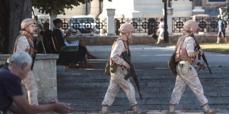 pro-Russian authorities announce that Crimea has been hit by a ‘drone attack’