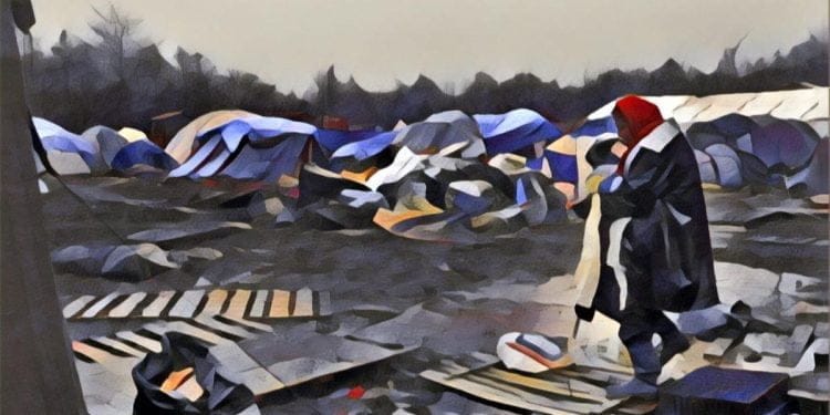 [Podcast] Naissance et embrasement du premier camp humanitaire d’urgence en France