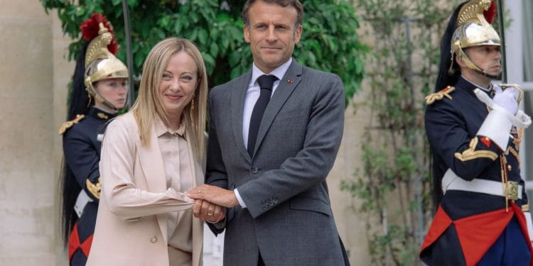 Emmanuel Macron and Giorgia Meloni try to overcome the migration dispute between France and Italy